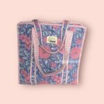 Tote Bag Lila – Quilted Bloementas shopper